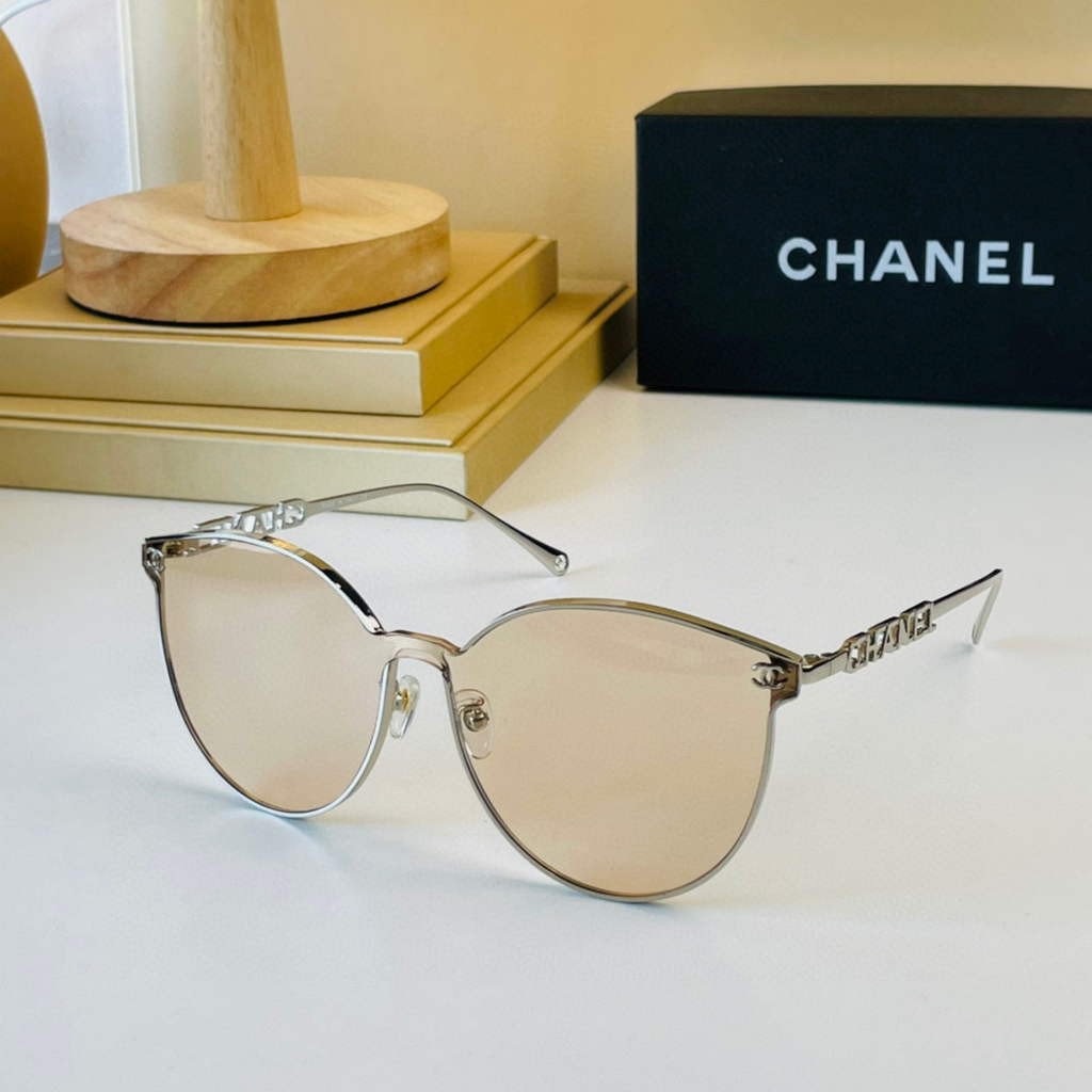 Chanel Cat Eye Sunglasses Luxury Chanel Shield Sport Fashion Show 993195