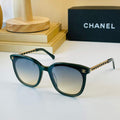 Chanel Cat Eye Sunglasses Luxury Chanel Shield Sport Fashion Show 993210