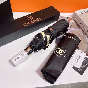 Chanel Three Fold Automatic Folding Sun Umbrella C855632 - Default Title - View 5