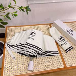 Chanel Three Fold Automatic Folding Sun Umbrella C855634 - Default Title - View 1