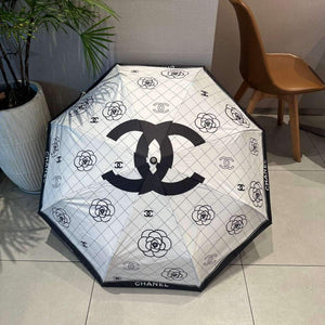 Chanel Three Fold Automatic Folding Sun Umbrella C855638 - Default Title - View 1