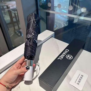 Chanel Three Fold Automatic Folding Sun Umbrella C855639 - Default Title - View 5