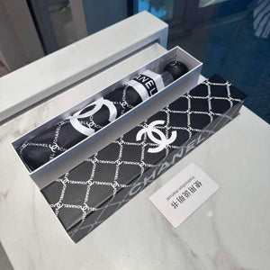 Chanel Three Fold Automatic Folding Sun Umbrella C855643 - Default Title - View 2