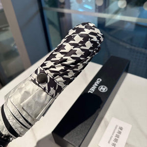 Chanel Three Fold Automatic Folding Sun Umbrella C855644 - Default Title - View 5