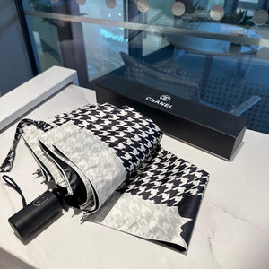 Chanel Three Fold Automatic Folding Sun Umbrella C855644 - Default Title - View 9