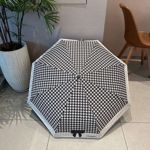 Chanel Three Fold Automatic Folding Sun Umbrella C855644 - Default Title - View 1