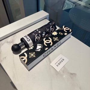 Chanel Three Fold Automatic Folding Sun Umbrella C855646 - Default Title - View 3