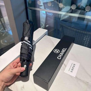 Chanel Three Fold Automatic Folding Sun Umbrella C855649 - Default Title - View 4