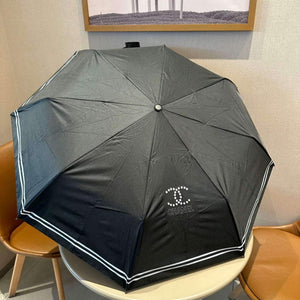 Chanel Three Fold Automatic Folding Sun Umbrella C855649 - Default Title - View 1