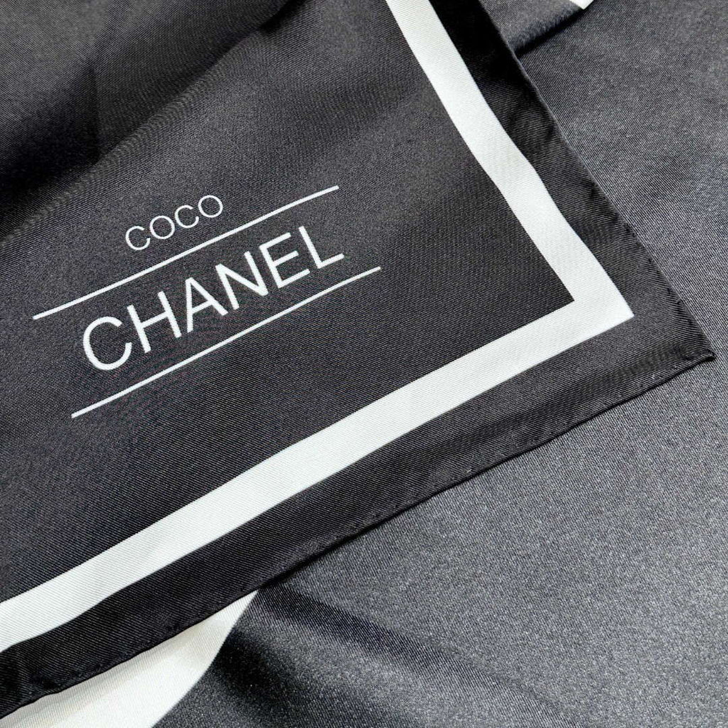 Chanel Twill Silk Square Scarf Designer Scarf C88721