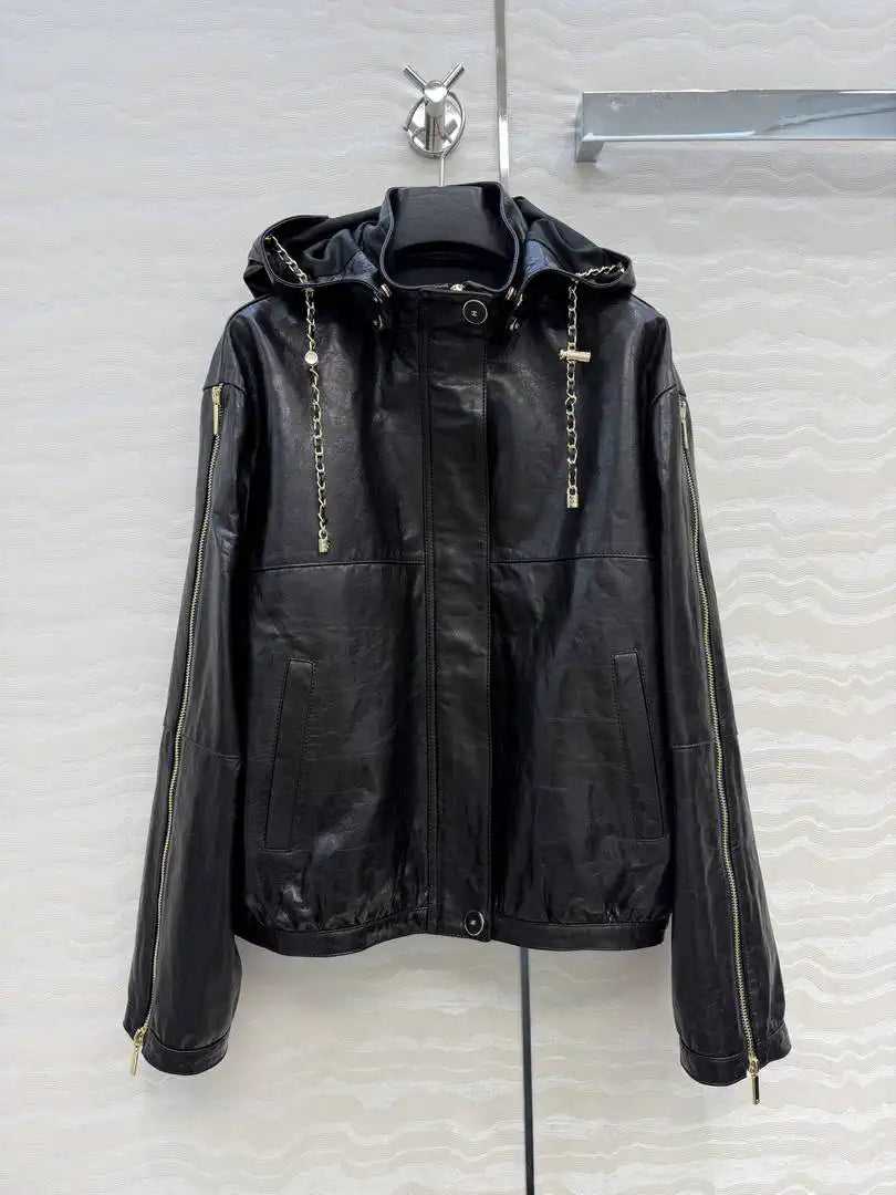 Chanel Women Coco 26p Lambskin  jacket C80091 - 36 - View 1
