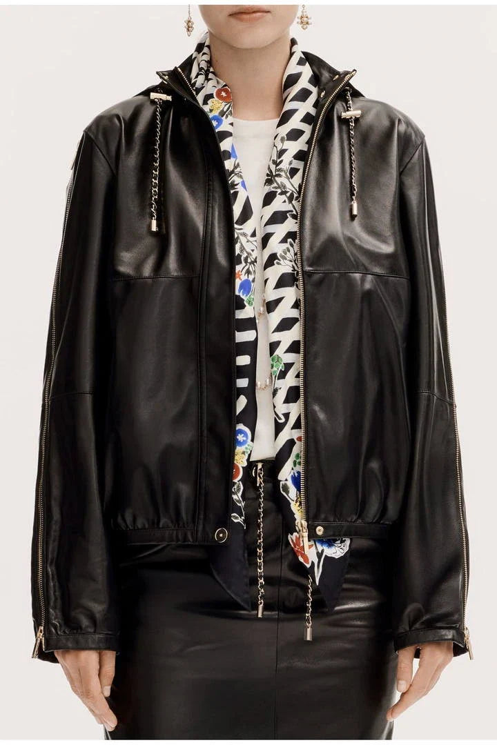 Chanel Women Coco 26p Lambskin  jacket C80091 - 36 - View 12