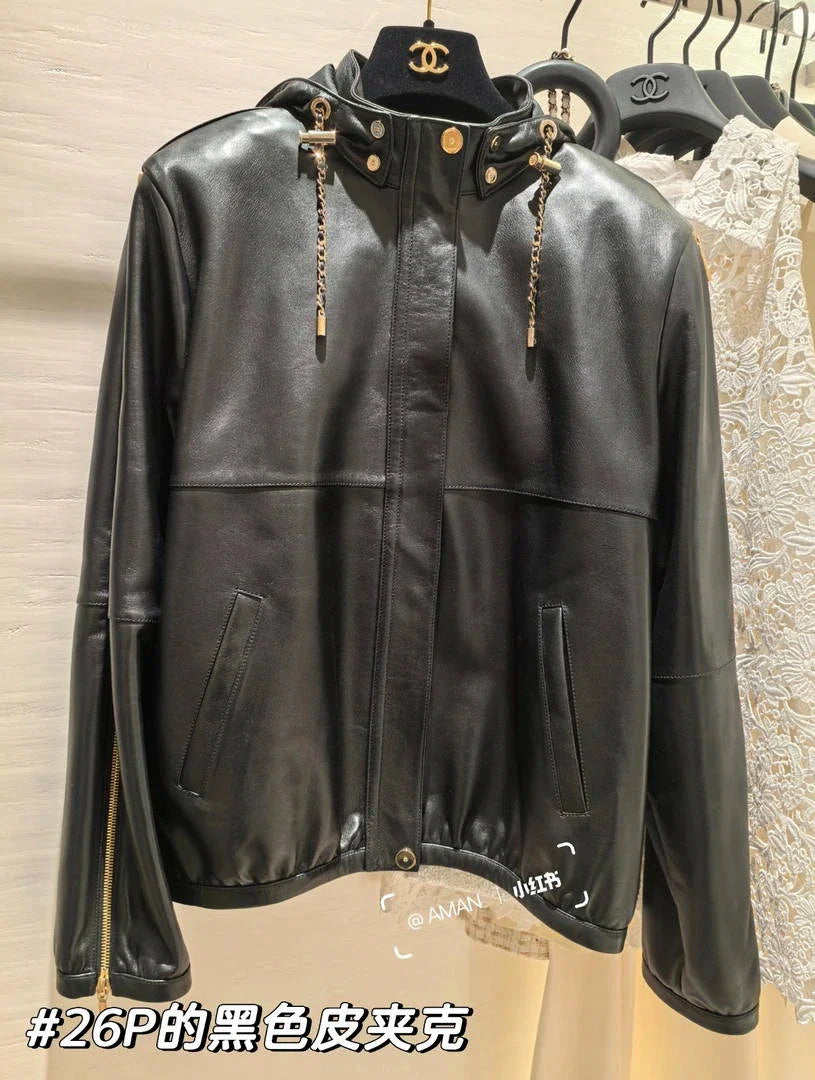 Chanel Women Coco 26p Lambskin  jacket C80091 - 36 - View 14