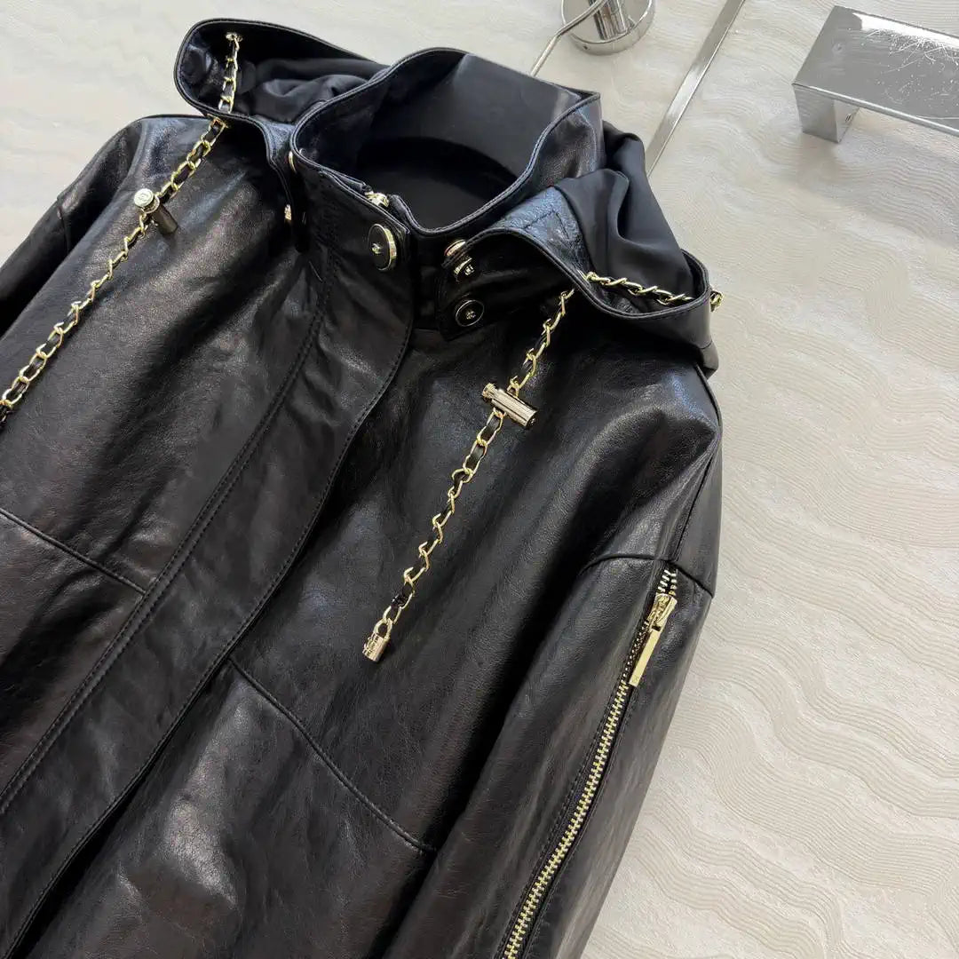 Chanel Women Coco 26p Lambskin  jacket C80091 - 36 - View 7