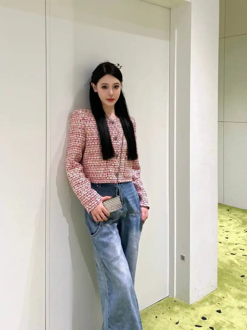 Chanel Women Color stripes  jacket C62325