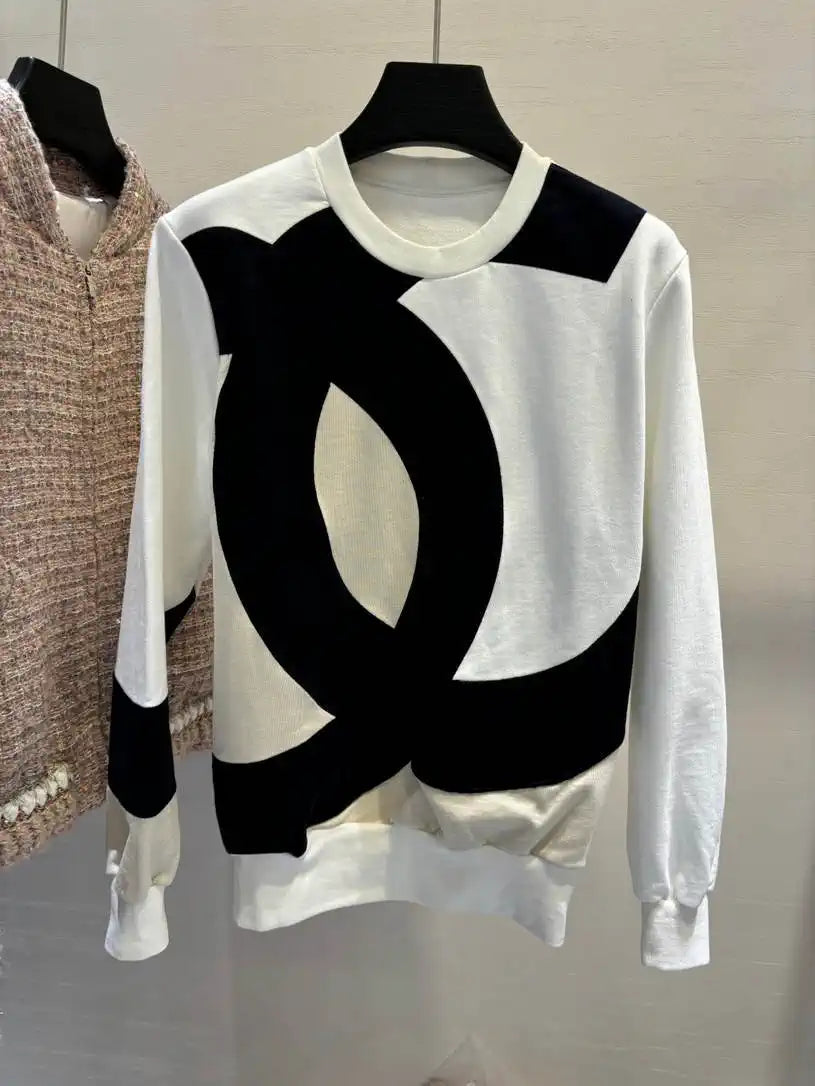 Chanel Women Fashion classic logo sweatshirt C81200