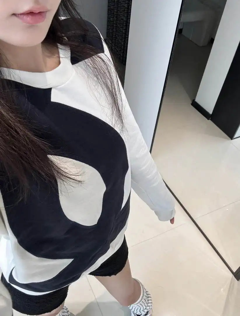 Chanel Women Fashion classic logo sweatshirt C81200