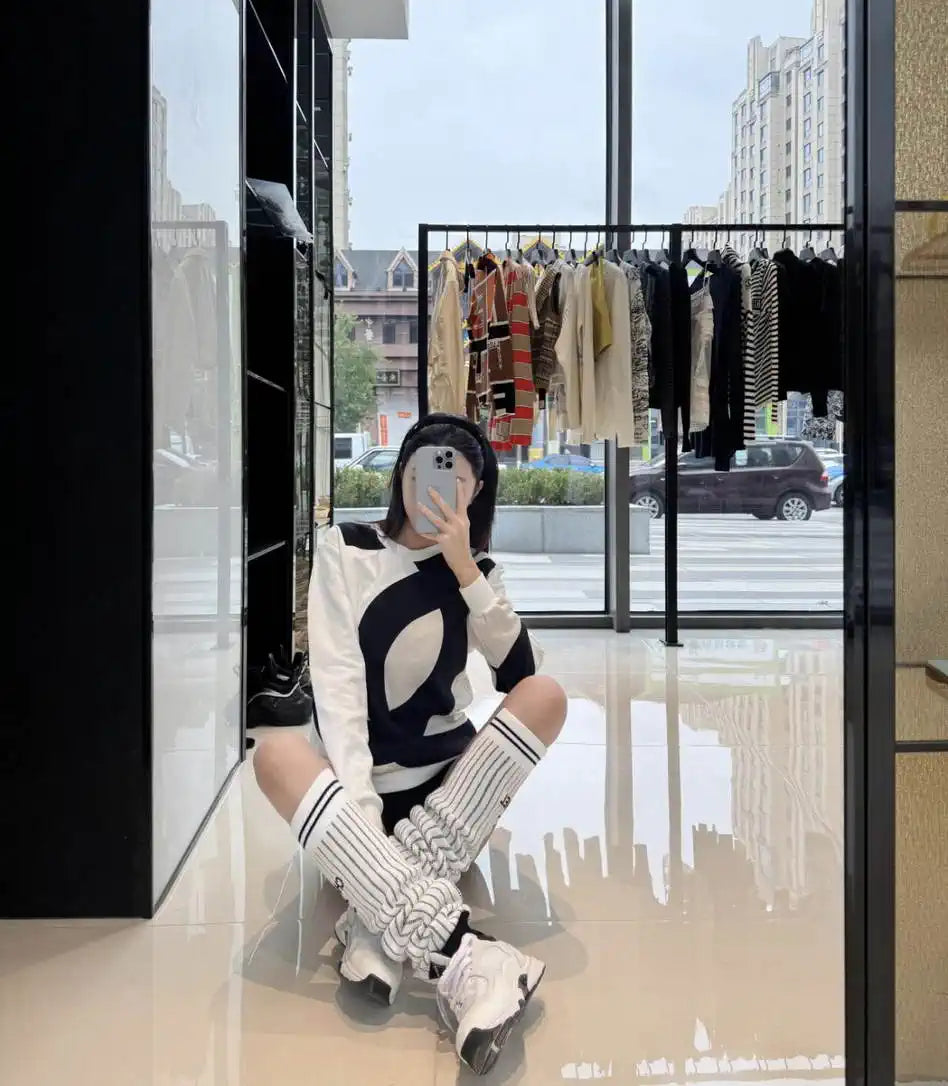 Chanel Women Fashion classic logo sweatshirt C81200