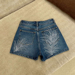 Chanel Women Fashion Denim shorts Pants C58806 - S - View 2