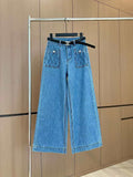Chanel Women Fashion high-end custom fabrics Jeans C58801