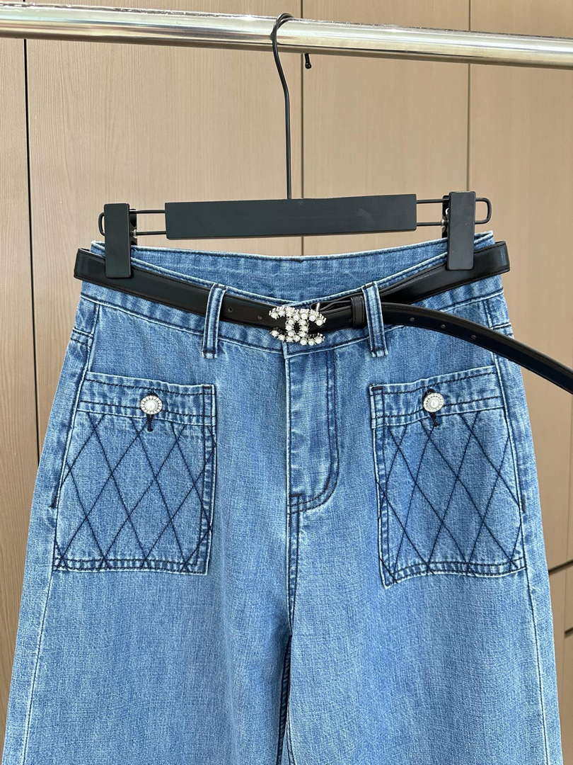 Chanel Women Fashion high-end custom fabrics Jeans C58801