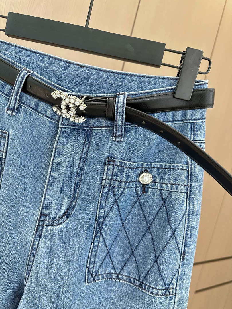 Chanel Women Fashion high-end custom fabrics Jeans C58801