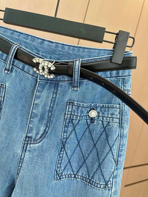 Chanel Women Fashion high-end custom fabrics Jeans C58801 - S - View 6