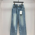 Chanel Women Fashion high-waisted slim straight Jeans C58802 - S - View 1