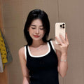 Chanel Women Fashion Knitted T-shirt C81101 - black / S - View 1