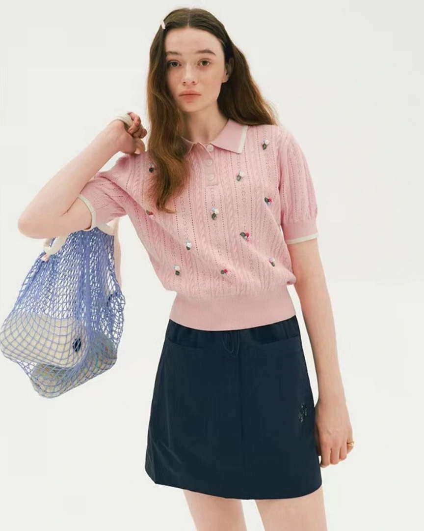 Chanel Women Fashion Knitted T-shirt C81102