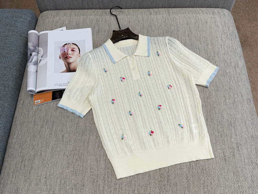 Chanel Women Fashion Knitted T-shirt C81102