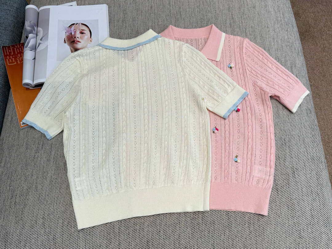 Chanel Women Fashion Knitted T-shirt C81102