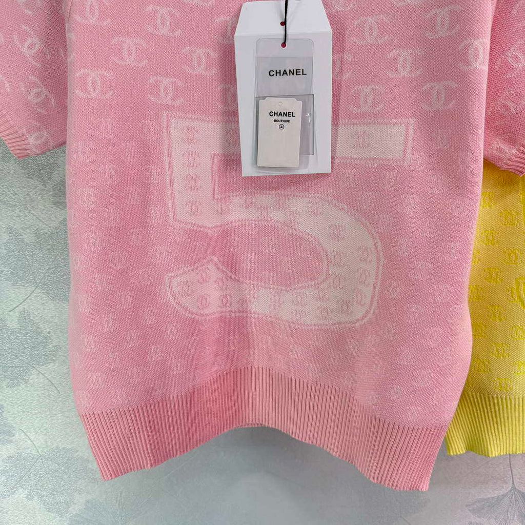 Chanel Women Fashion Knitted T-shirt C81103