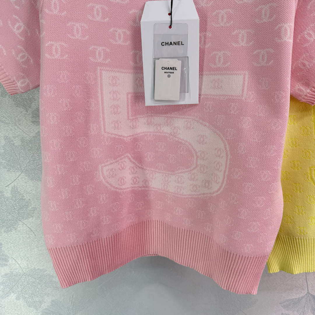 Chanel Women Fashion Knitted T-shirt C81103