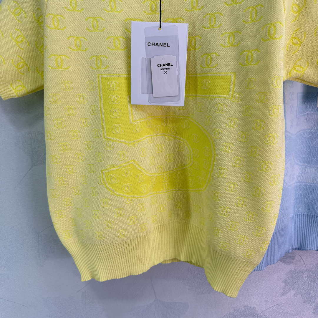 Chanel Women Fashion Knitted T-shirt C81103