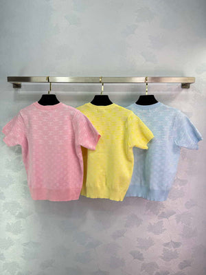 Chanel Women Fashion Knitted T-shirt C81103 - shopify--color-pattern-og31ykwd / S - View 8