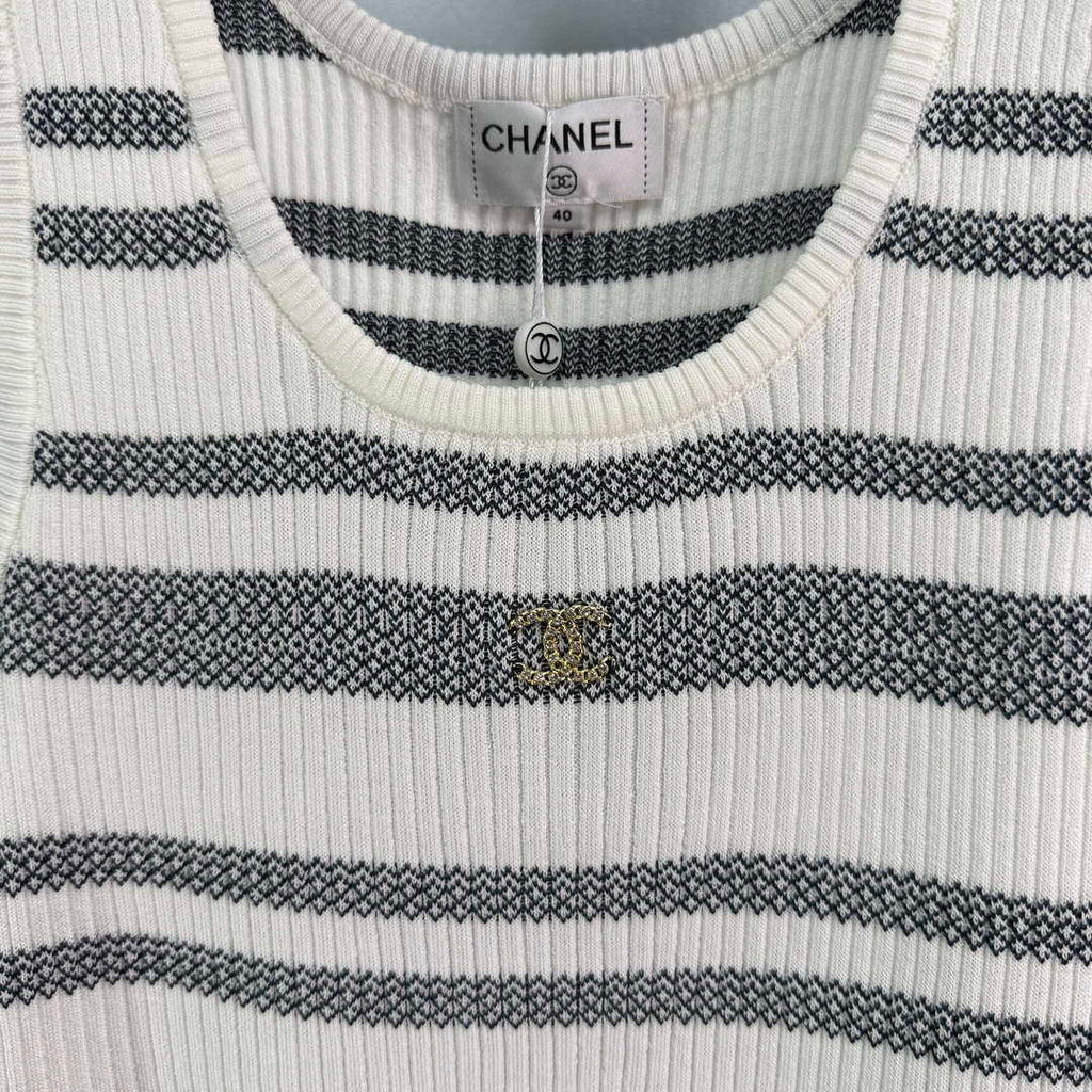 Chanel Women Fashion Knitted T-shirt Vest C81104