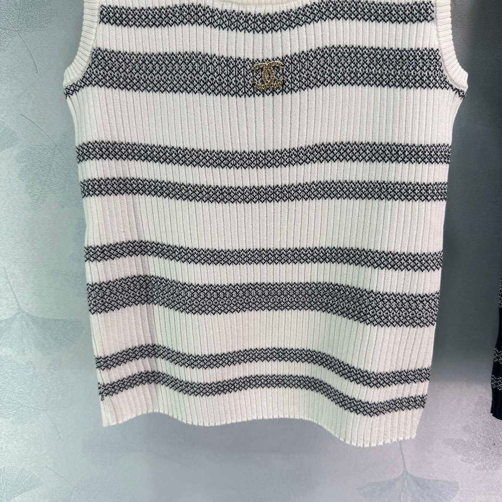 Chanel Women Fashion Knitted T-shirt Vest C81104