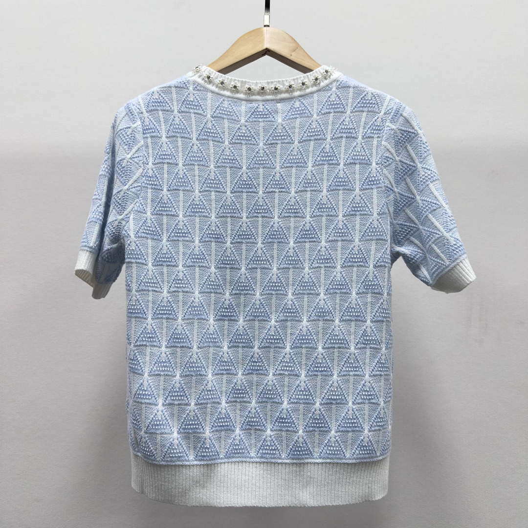 Chanel Women Fashion Knitted T-shirt C81105