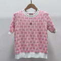 Chanel Women Fashion Knitted T-shirt C81105