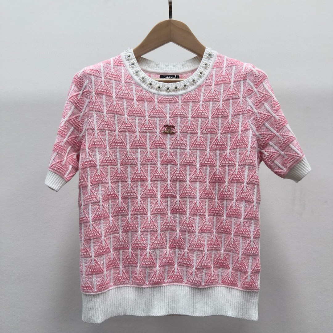 Chanel Women Fashion Knitted T-shirt C81105