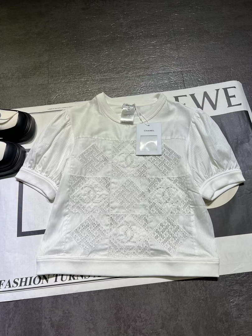 Chanel Women Fashion Knitted T-shirt C81110