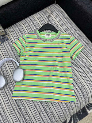 Chanel Women Fashion Knitted T-shirt C81111 - S - View 1