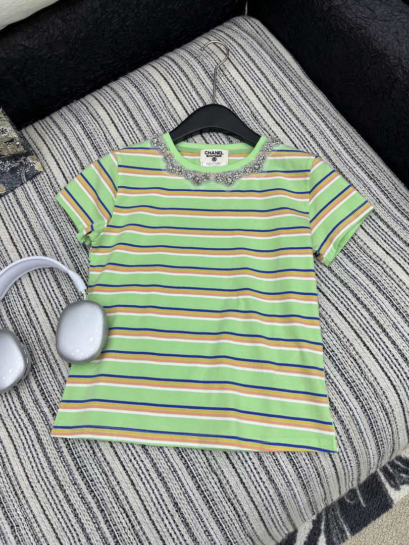 Chanel Women Fashion Knitted T-shirt C81111
