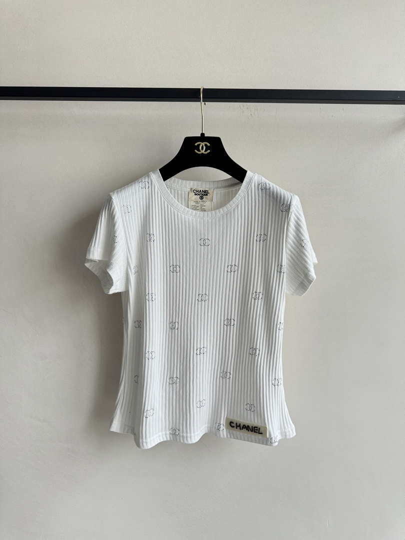 Chanel Women Fashion Knitted T-shirt C81118