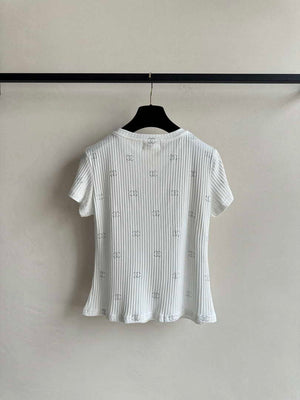 Chanel Women Fashion Knitted T-shirt C81118 - S - View 2