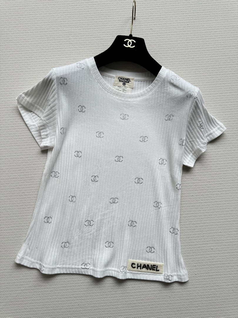 Chanel Women Fashion Knitted T-shirt C81118