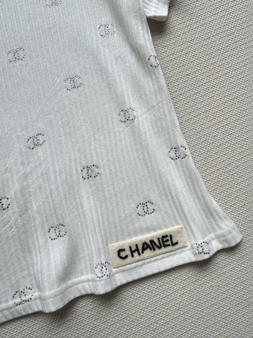 Chanel Women Fashion Knitted T-shirt C81118