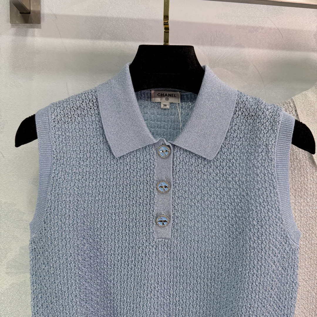 Chanel Women Fashion Knitted T-shirt C81119