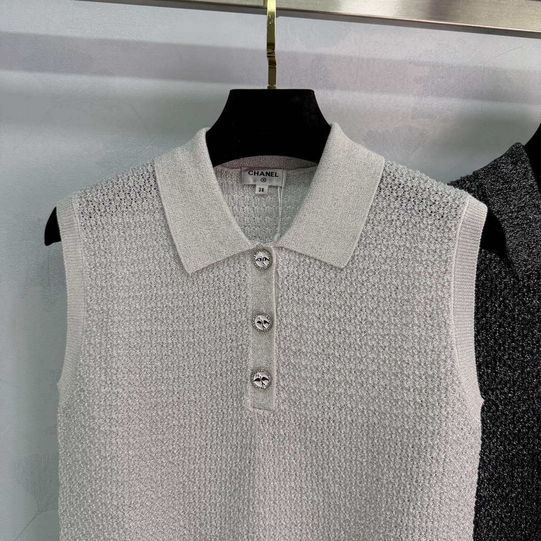 Chanel Women Fashion Knitted T-shirt C81119